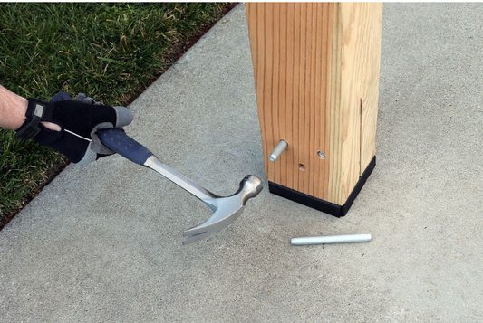 Simpson CPT88Z CPTZ ZMAX Galvanized Concealed Post Base for 8x8