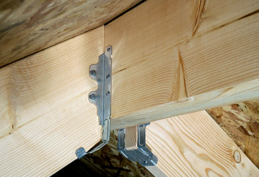 Simpson LRU28Z - Galvanized - Sloped 2x8/2x10 Hanger - (25/pk)